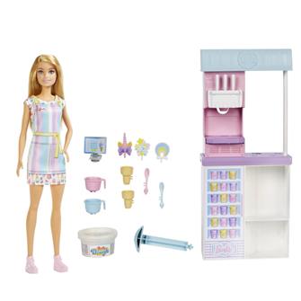 Mattel Barbie - Εργαστήριο Παγωτού (HCN46)