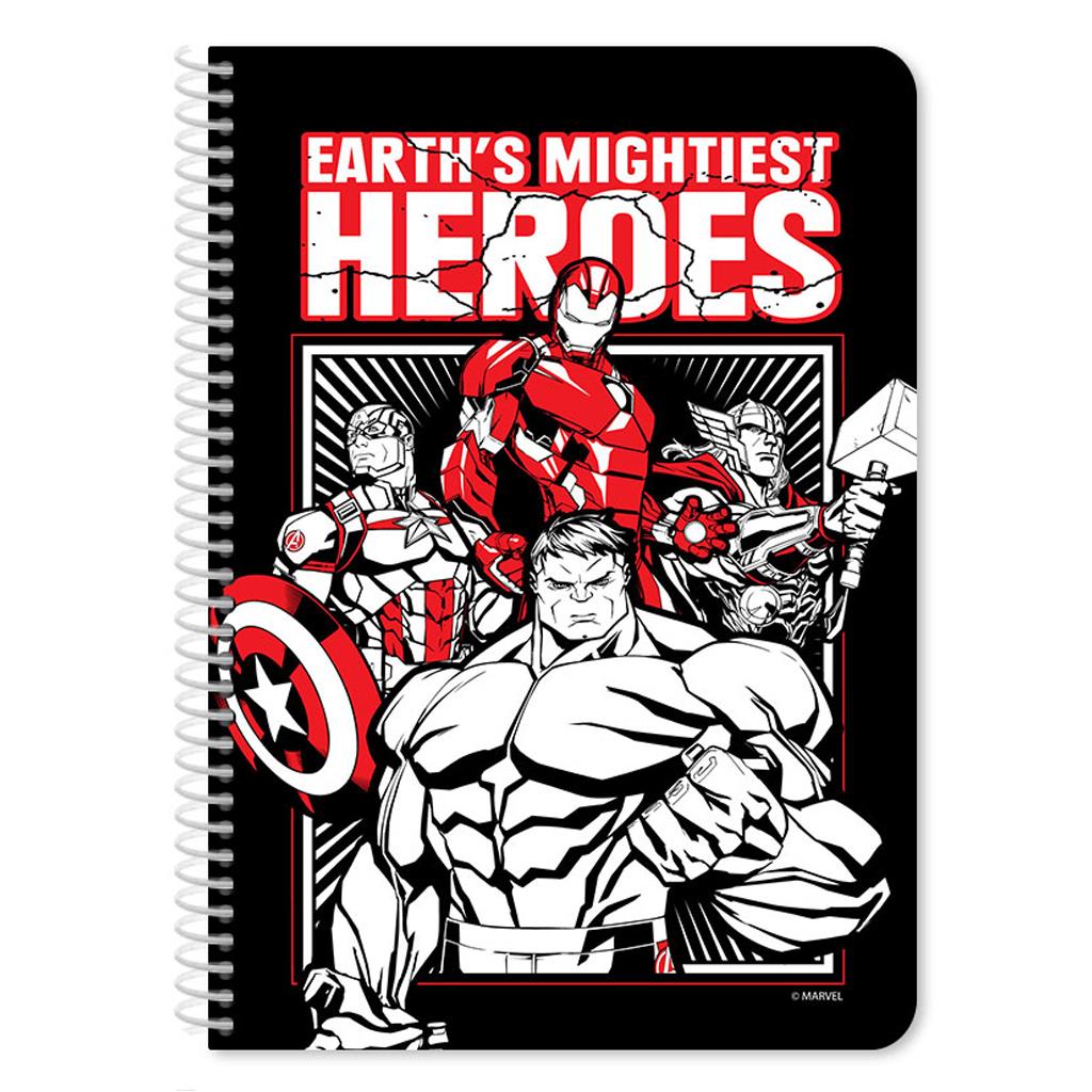 Τετράδιο Σπιράλ 17χ25 2Θ 60Φ Avengers 2 Σχέδια (000506002)