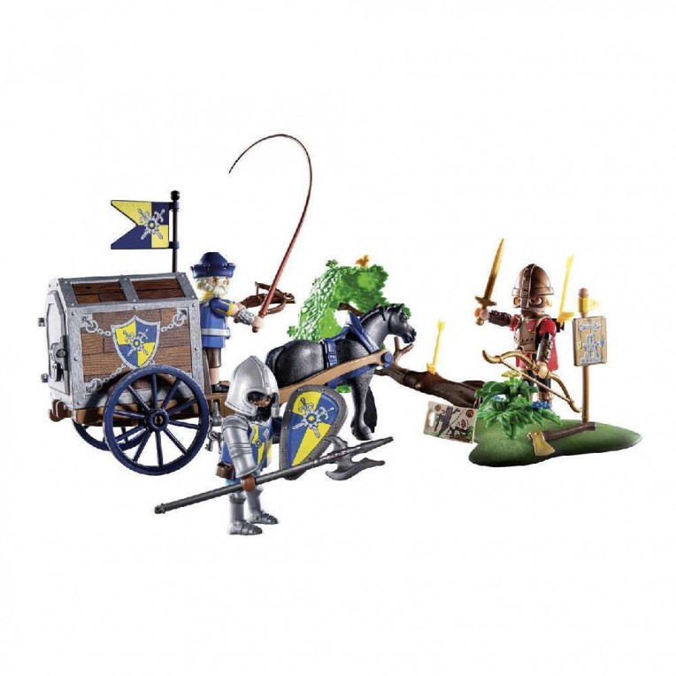 Playmobil Novelmore Ληστεία Εμπορικής Άμαξας (71484)