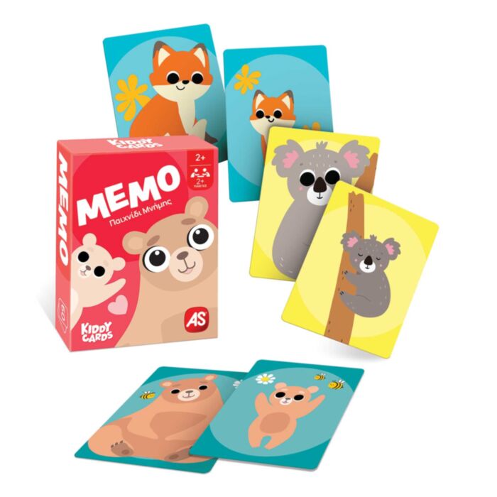 AS Games Παιχνίδια Με Κάρτες Kiddy Cards Μέμο - Σναπ! - ΤσούΚου - Μαύρος Γάτος (1040-25100)