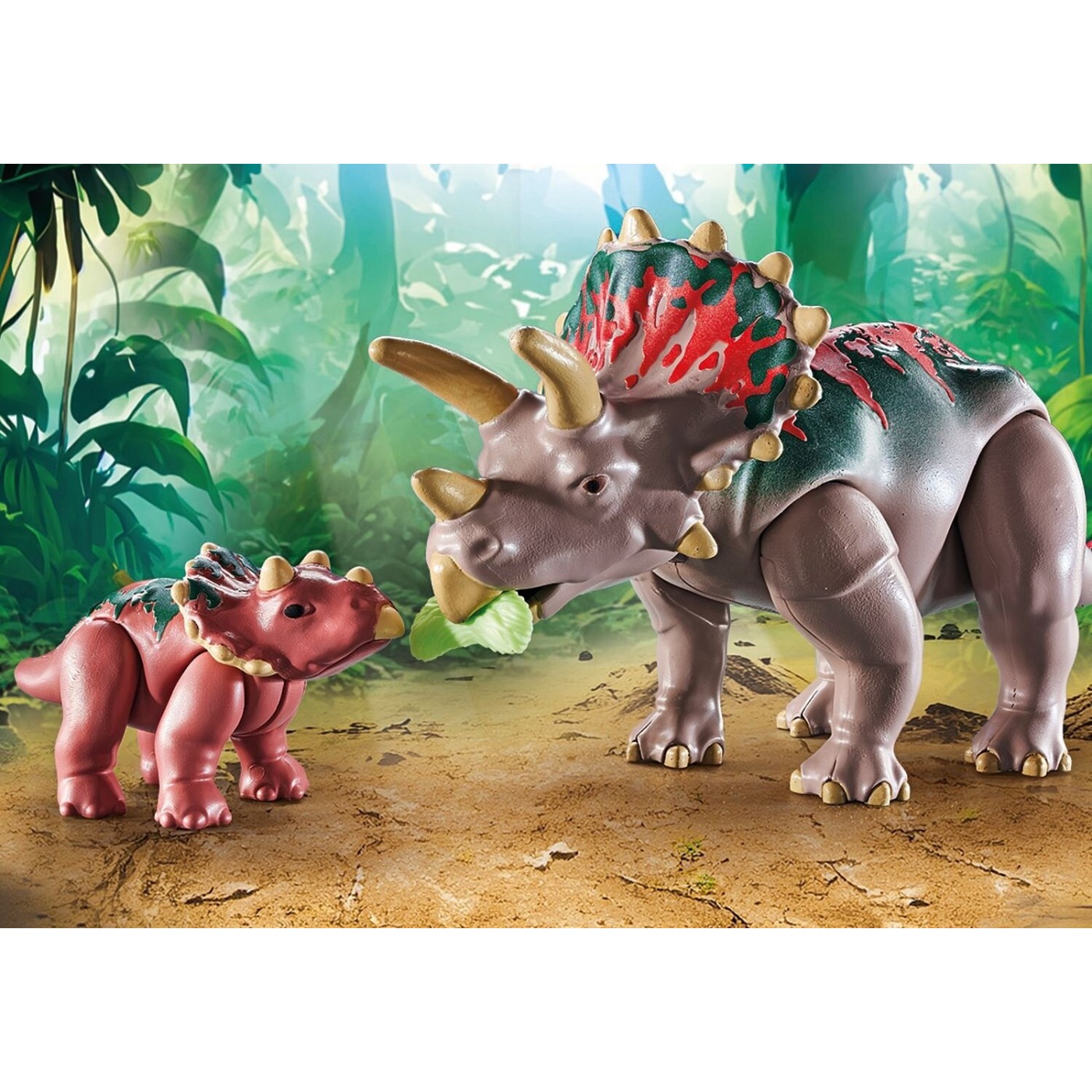 Playmobil Τρικεράτοπες Και Εξερευνητής (71821)