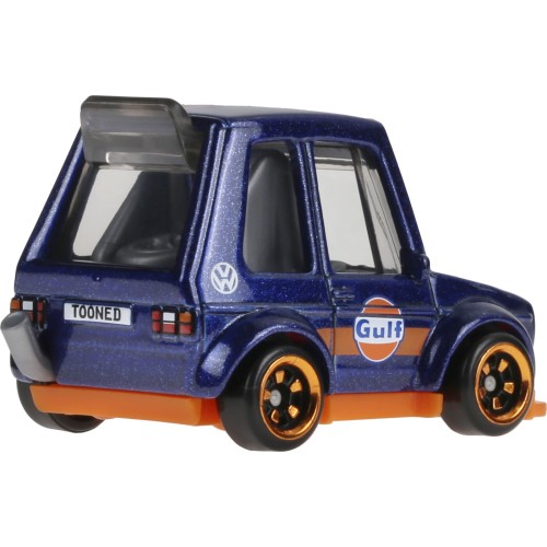 Mattel Hot Wheels Tooned Gulf Tooned Volkswagen Golf Mk1 Όχημα Παιχνίδι (JDY84/JCB62)