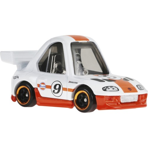 Mattel Hot Wheels Tooned Gulf \'94 Toyota Supra White Όχημα Παιχνίδι (JDY84/JCB65)