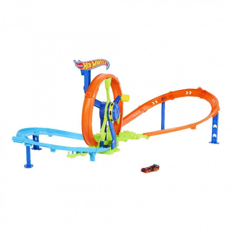 Hot Wheels Πίστα Γρήγορη Εκκίνηση Με Λουπ (JBX65)