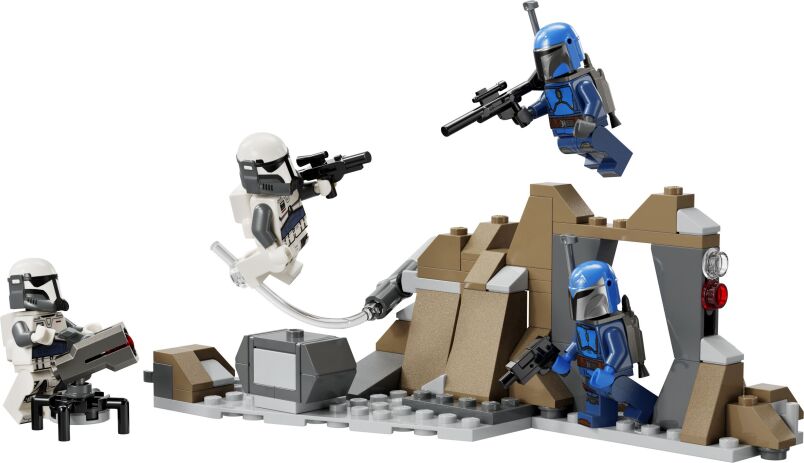 LEGO Star Wars Ambush On Mandalore Battle (75373)