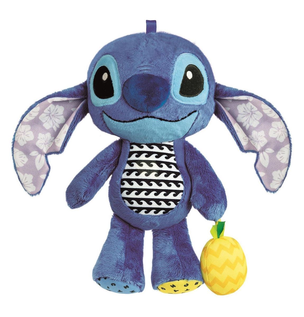 Baby Clementoni Κουδουνίστρα Χνουδωτό Stitch (1000-17918)