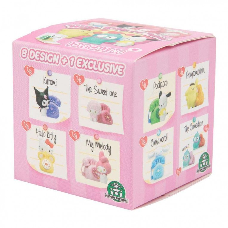 Hello Kitty & Friends Love Calling Συλλεκτική Φιγούρα 5εκ. σε Kουτάκι Έκπληξη 1τεμ. - Διάφορα Σχέδια (HKT28000)