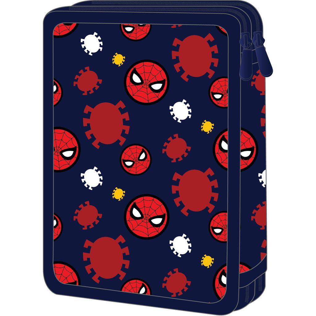 Κασετίνα Διπλή Γεμάτη Spider-Man Thwip Must Team (000508559)