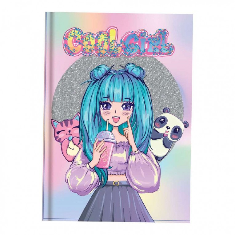 Ημερολόγιo με Κλειδαριά DIY Σετ Must Team Cool Girl (000586109)