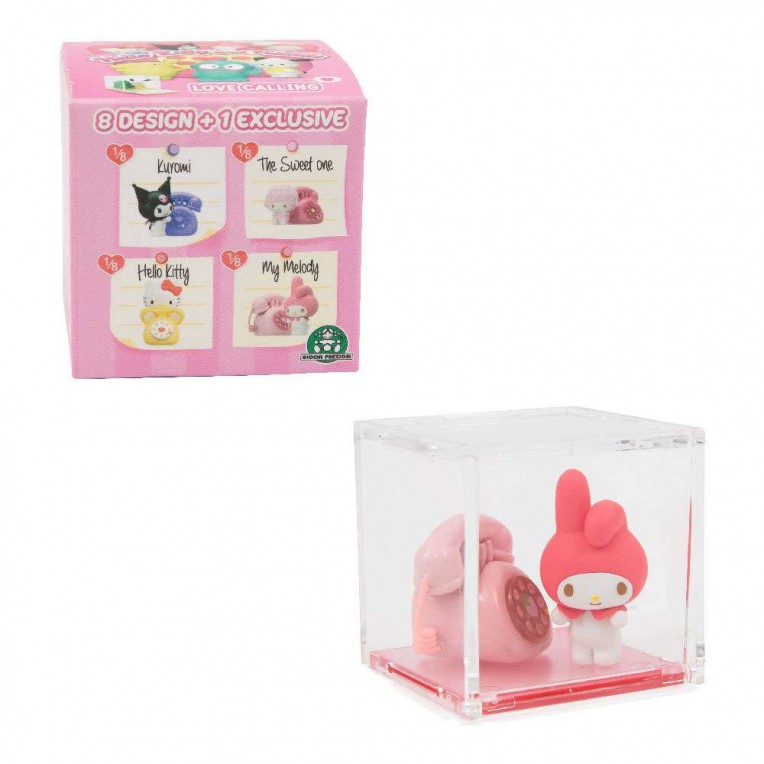 Hello Kitty & Friends Love Calling Συλλεκτική Φιγούρα 5εκ. σε Kουτάκι Έκπληξη 1τεμ. - Διάφορα Σχέδια (HKT28000)