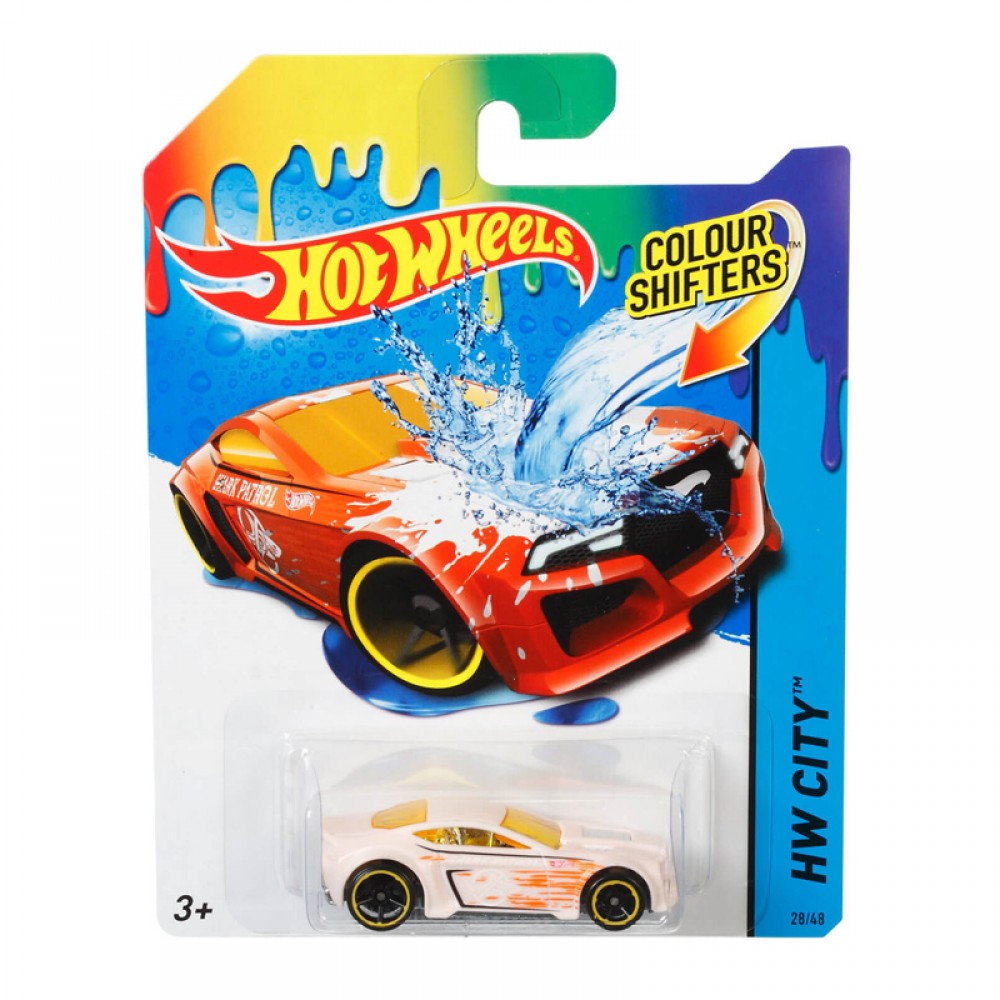 Hot Wheels Color Changers Χρωμοκεραυνοί - 7 Σχέδια 1 ΤεμάχιοMattel (BHR15)