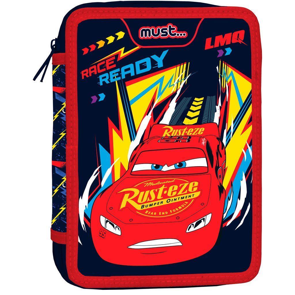 Κασετίνα Διπλή Γεμάτη Disney Cars Race Ready Must (000564384)