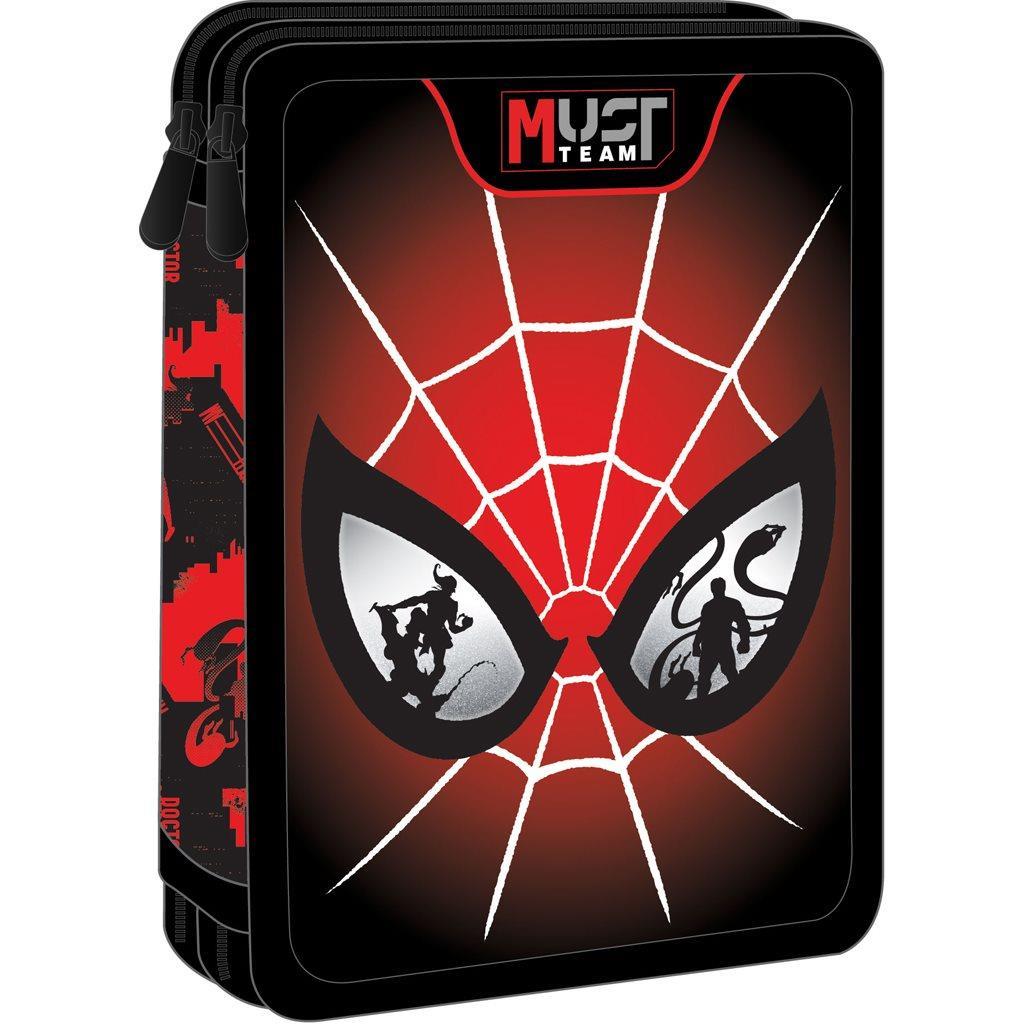 Κασετίνα Διπλή Γεμάτη Spider - Man Eyes Must Team (000508558)
