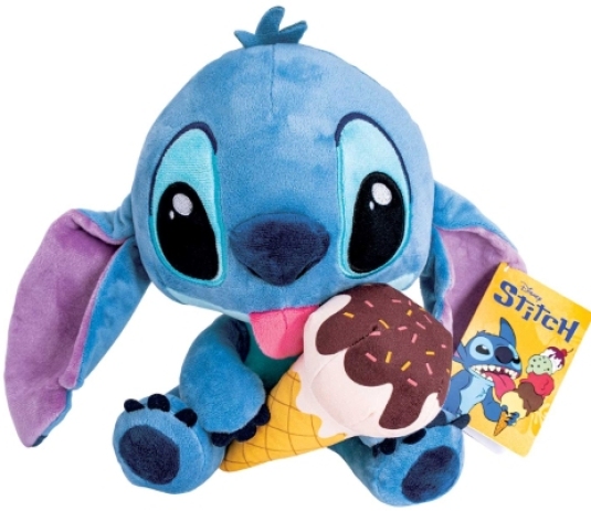 Λούτρινο Disney-Stitch Με Παγωτό 25cm. (1607-01731)