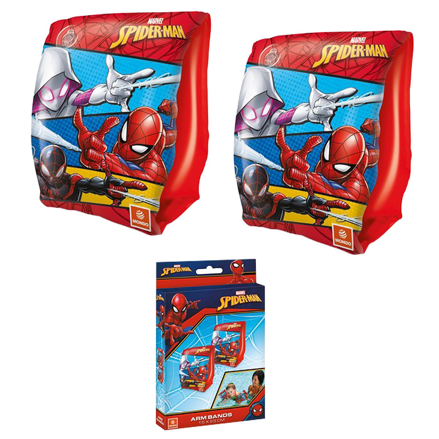 Μπρατσάκια Spiderman 23x15cm