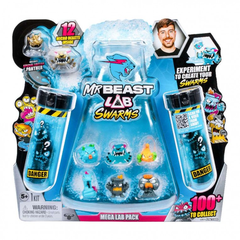 MR BEAST LAB - 12 ΦΙΓΟΥΡΕΣ SWARMS MEGA LAB PACK