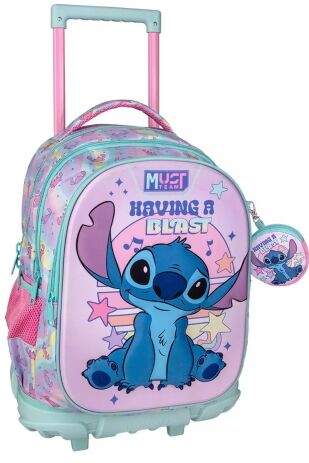 Τσάντα Τρόλεϊ Δημοτικού Must Team Disney Stitch Having A Blast (000565046)