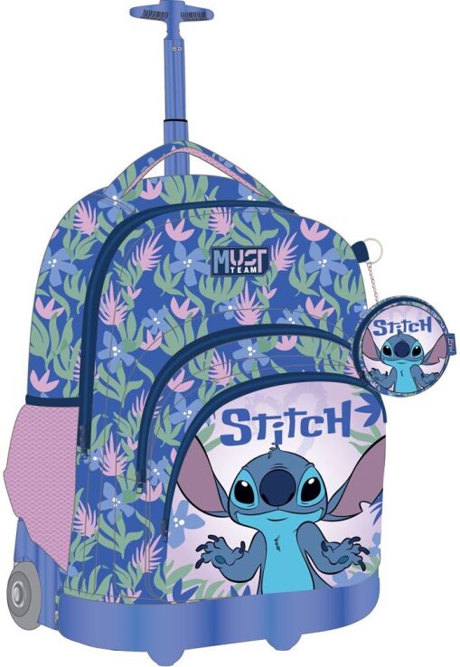 Τσάντα Trolley Νηπίου Με Μονό Χερούλι & 2 Ρόδες Lilo & Stitch (000565047)