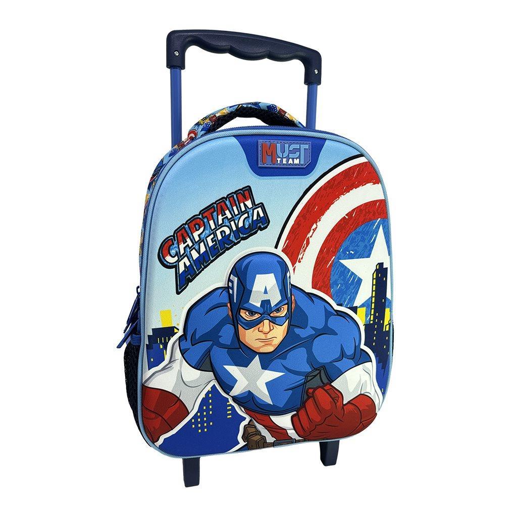 Τσάντα Trolley Νηπίου Must Team Avengers Captain America (000506313)
